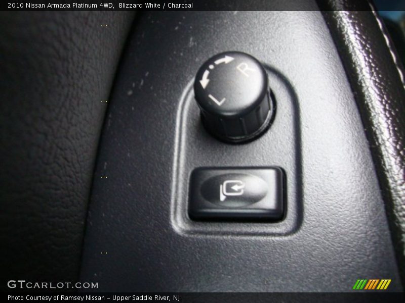 Blizzard White / Charcoal 2010 Nissan Armada Platinum 4WD