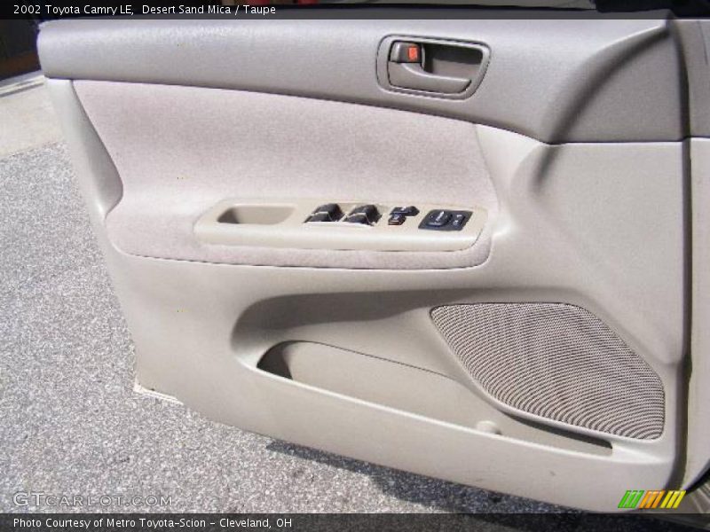 Desert Sand Mica / Taupe 2002 Toyota Camry LE