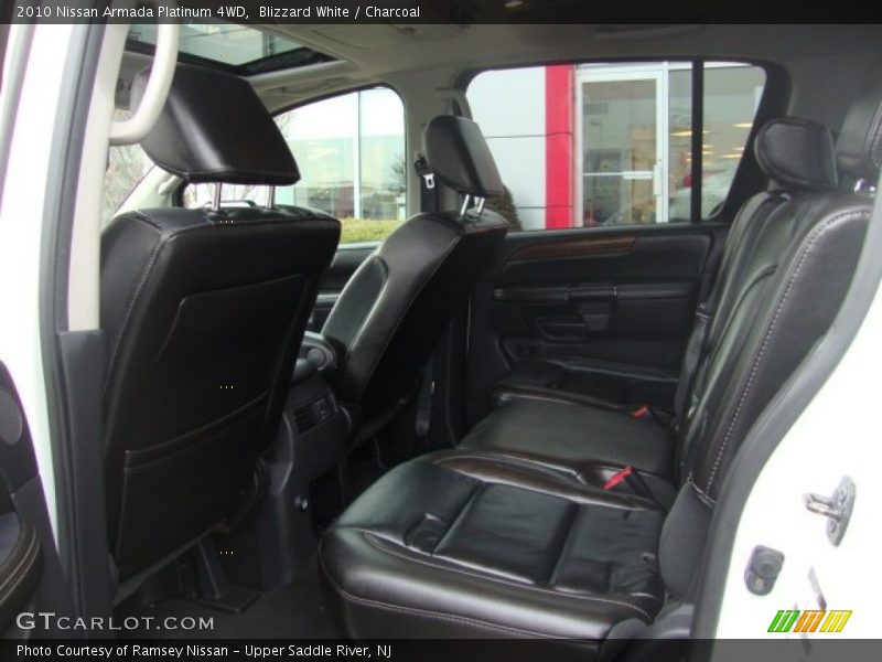 Blizzard White / Charcoal 2010 Nissan Armada Platinum 4WD