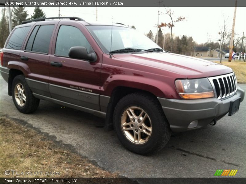 Sienna Pearlcoat / Agate 2000 Jeep Grand Cherokee Laredo 4x4