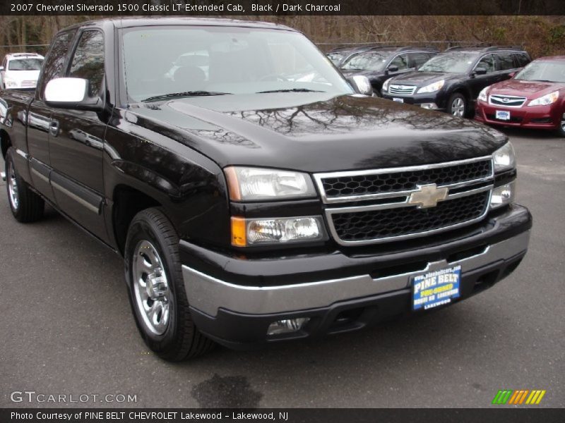 Black / Dark Charcoal 2007 Chevrolet Silverado 1500 Classic LT Extended Cab