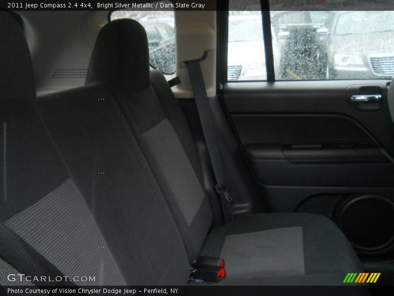 Bright Silver Metallic / Dark Slate Gray 2011 Jeep Compass 2.4 4x4