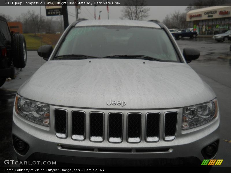 Bright Silver Metallic / Dark Slate Gray 2011 Jeep Compass 2.4 4x4