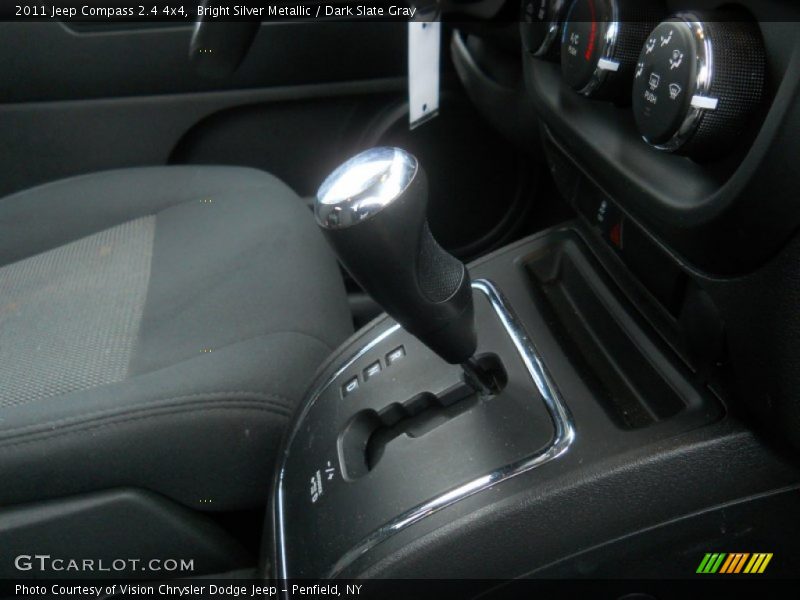 Bright Silver Metallic / Dark Slate Gray 2011 Jeep Compass 2.4 4x4