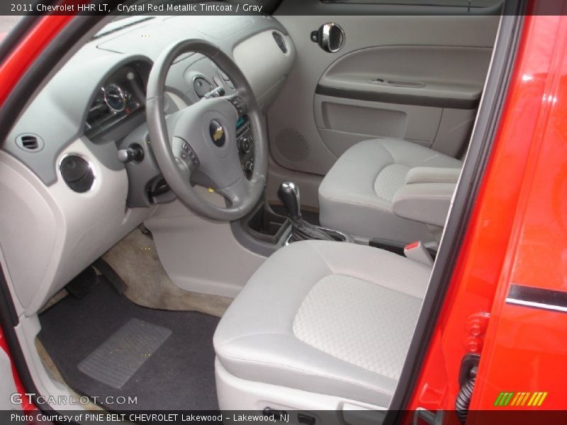 Crystal Red Metallic Tintcoat / Gray 2011 Chevrolet HHR LT