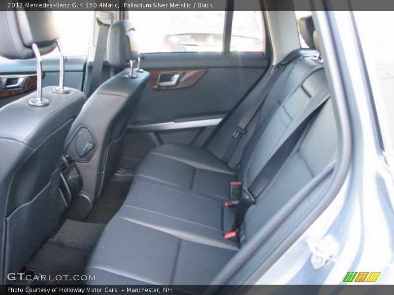 Palladium Silver Metallic / Black 2012 Mercedes-Benz GLK 350 4Matic