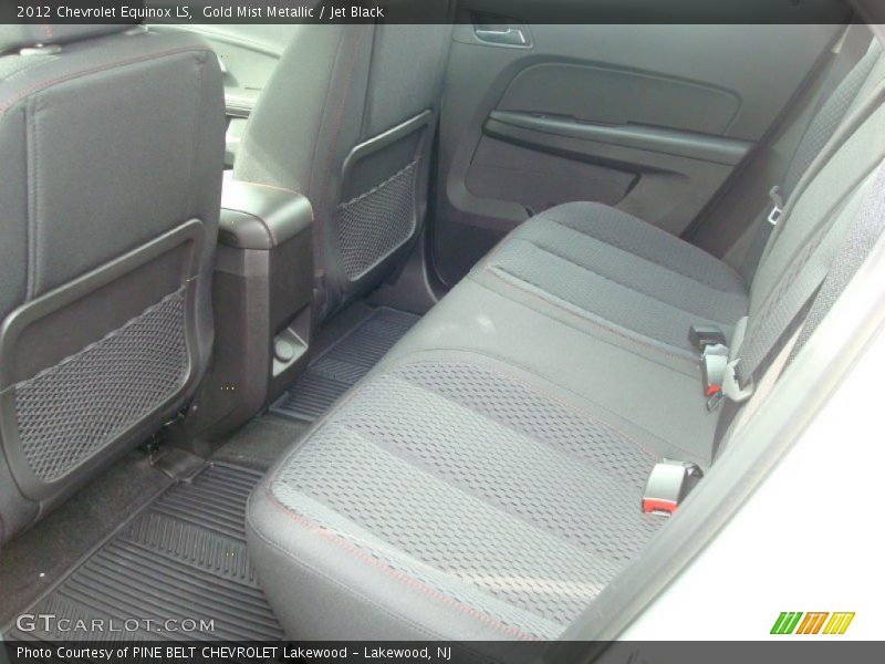 Gold Mist Metallic / Jet Black 2012 Chevrolet Equinox LS