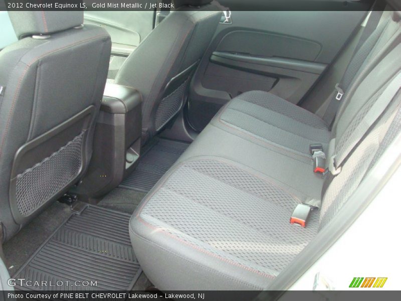 Gold Mist Metallic / Jet Black 2012 Chevrolet Equinox LS
