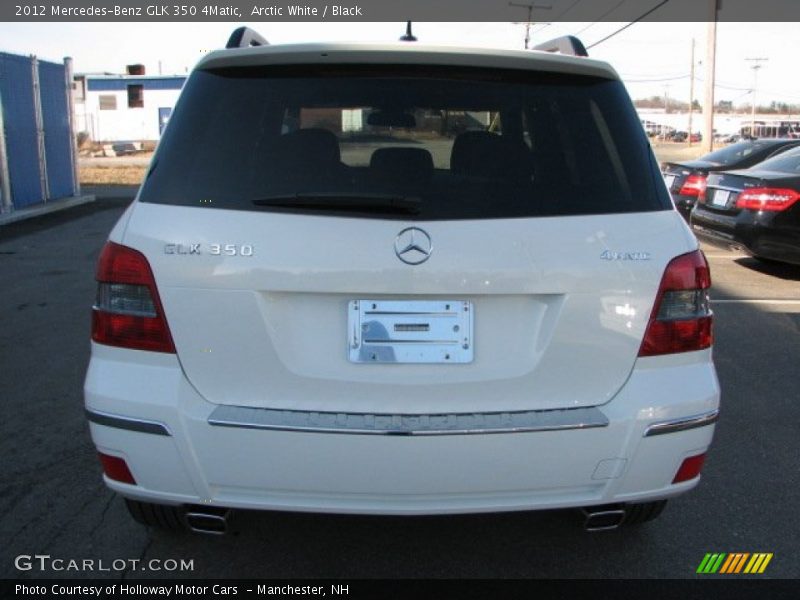 Arctic White / Black 2012 Mercedes-Benz GLK 350 4Matic