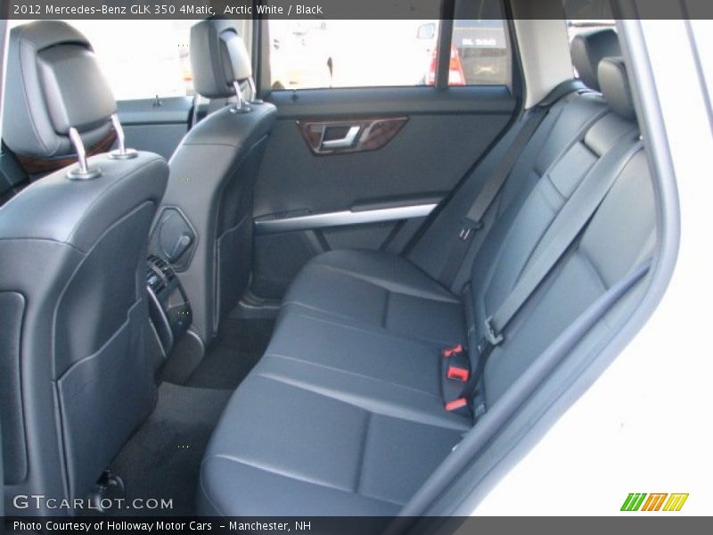 Arctic White / Black 2012 Mercedes-Benz GLK 350 4Matic