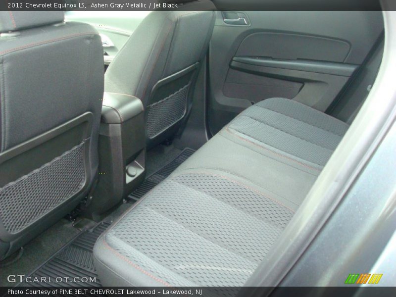 Ashen Gray Metallic / Jet Black 2012 Chevrolet Equinox LS