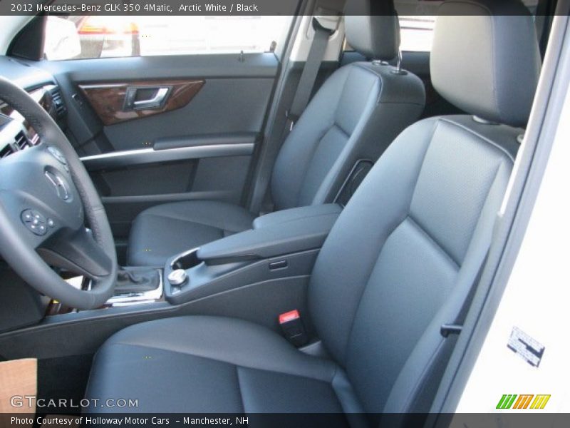 Arctic White / Black 2012 Mercedes-Benz GLK 350 4Matic