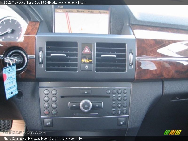 Arctic White / Black 2012 Mercedes-Benz GLK 350 4Matic