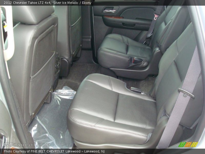 Silver Ice Metallic / Ebony 2012 Chevrolet Tahoe LTZ 4x4