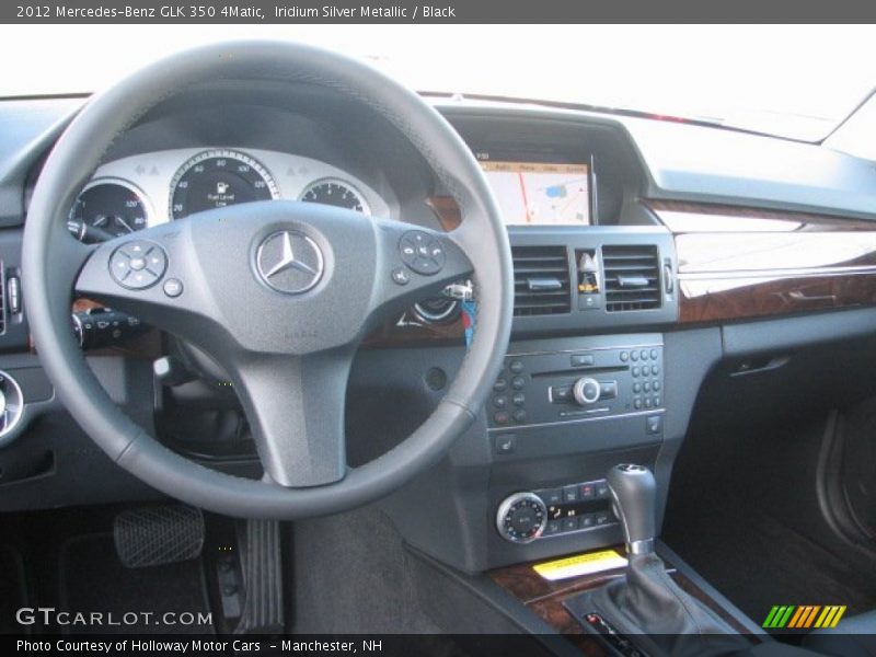 Iridium Silver Metallic / Black 2012 Mercedes-Benz GLK 350 4Matic