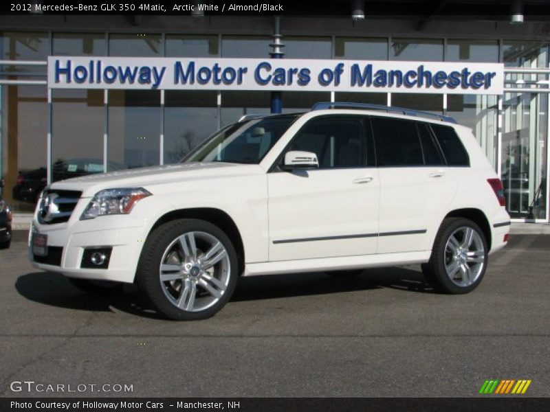 Arctic White / Almond/Black 2012 Mercedes-Benz GLK 350 4Matic