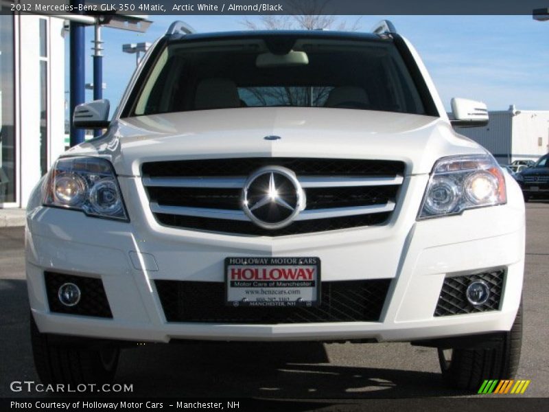 Arctic White / Almond/Black 2012 Mercedes-Benz GLK 350 4Matic