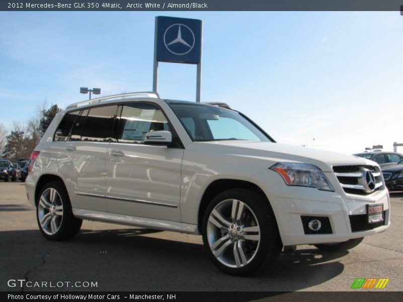 Arctic White / Almond/Black 2012 Mercedes-Benz GLK 350 4Matic