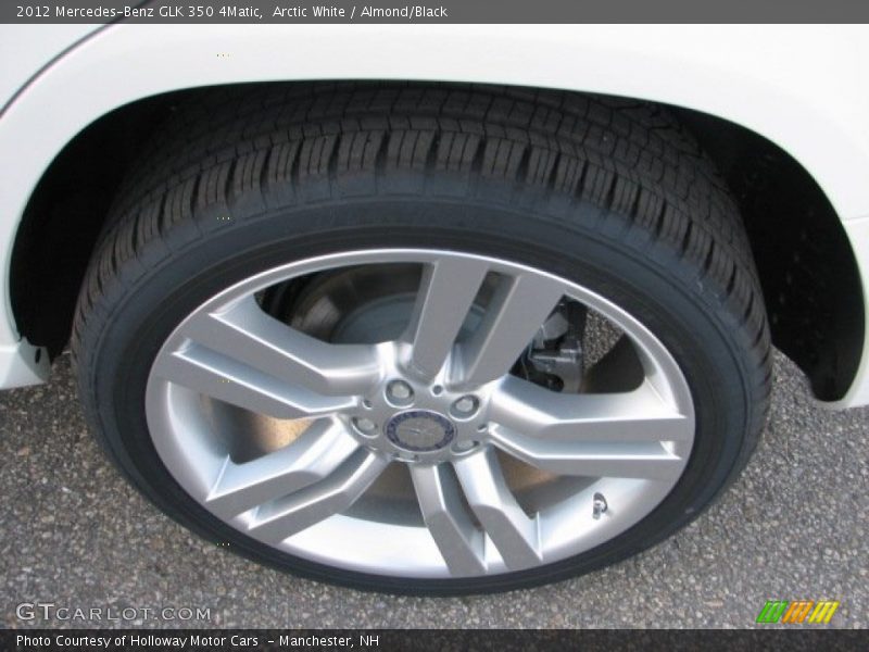 Arctic White / Almond/Black 2012 Mercedes-Benz GLK 350 4Matic