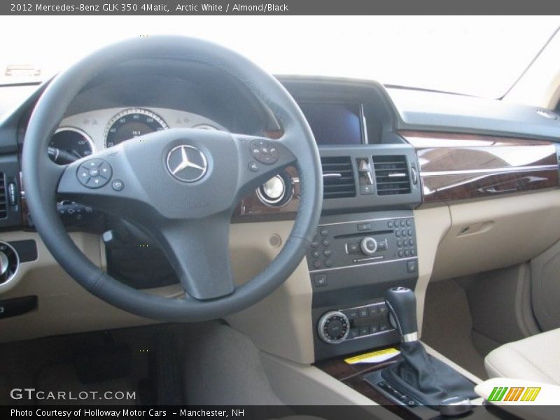 Arctic White / Almond/Black 2012 Mercedes-Benz GLK 350 4Matic