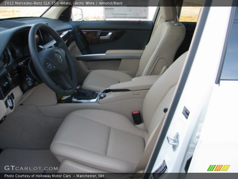 Arctic White / Almond/Black 2012 Mercedes-Benz GLK 350 4Matic