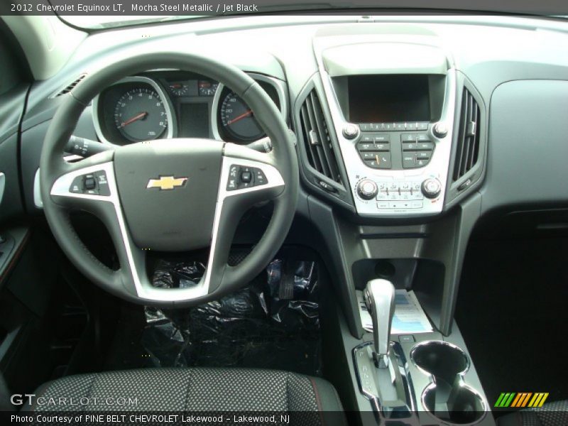 Mocha Steel Metallic / Jet Black 2012 Chevrolet Equinox LT