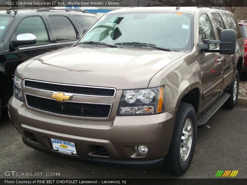 Mocha Steel Metallic / Ebony 2012 Chevrolet Suburban LT 4x4