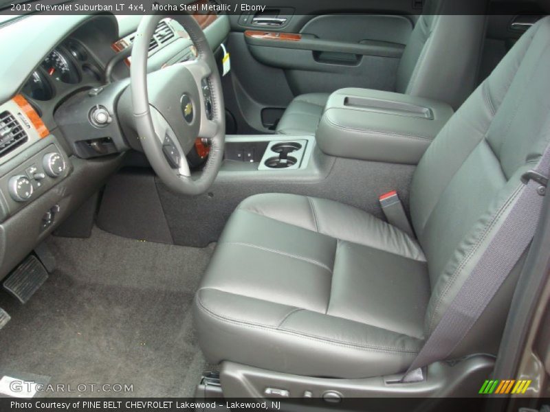 Mocha Steel Metallic / Ebony 2012 Chevrolet Suburban LT 4x4