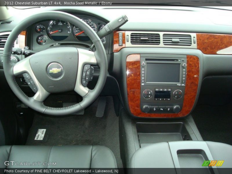 Mocha Steel Metallic / Ebony 2012 Chevrolet Suburban LT 4x4