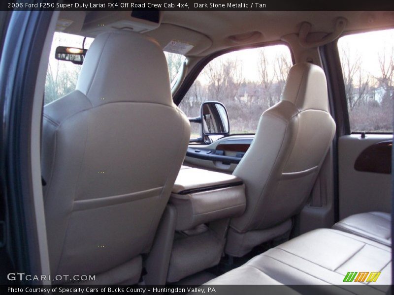 Dark Stone Metallic / Tan 2006 Ford F250 Super Duty Lariat FX4 Off Road Crew Cab 4x4
