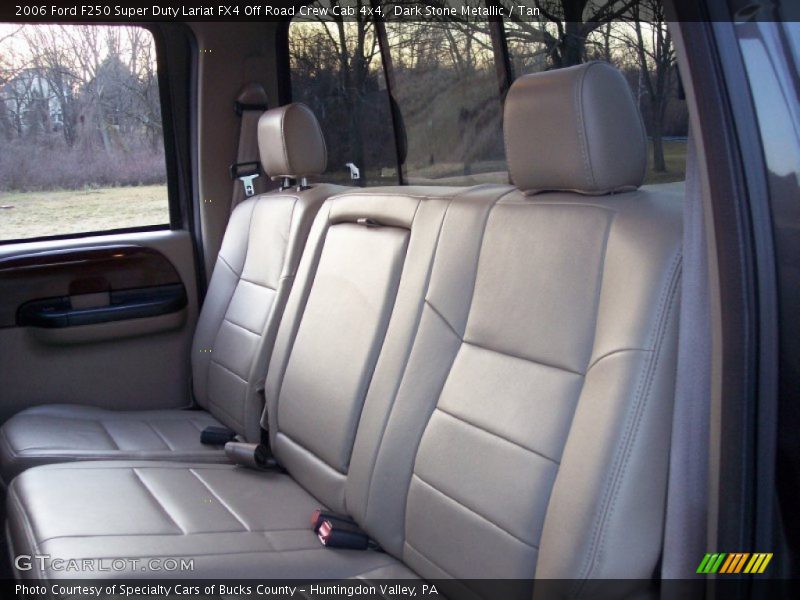 Dark Stone Metallic / Tan 2006 Ford F250 Super Duty Lariat FX4 Off Road Crew Cab 4x4