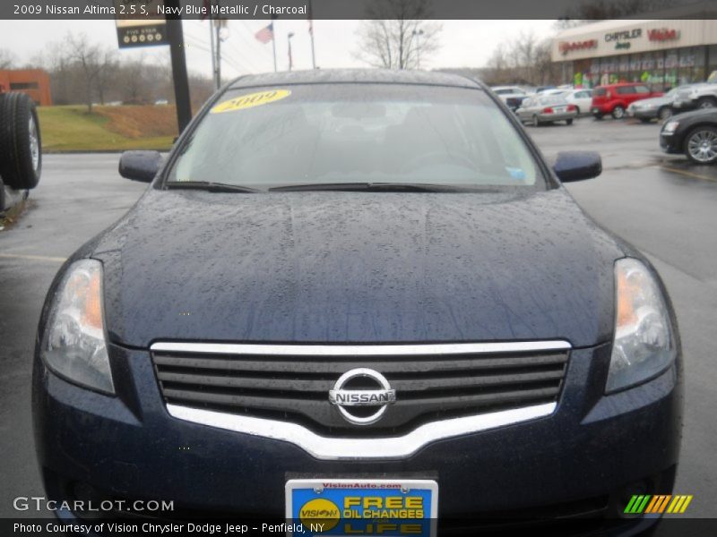 Navy Blue Metallic / Charcoal 2009 Nissan Altima 2.5 S