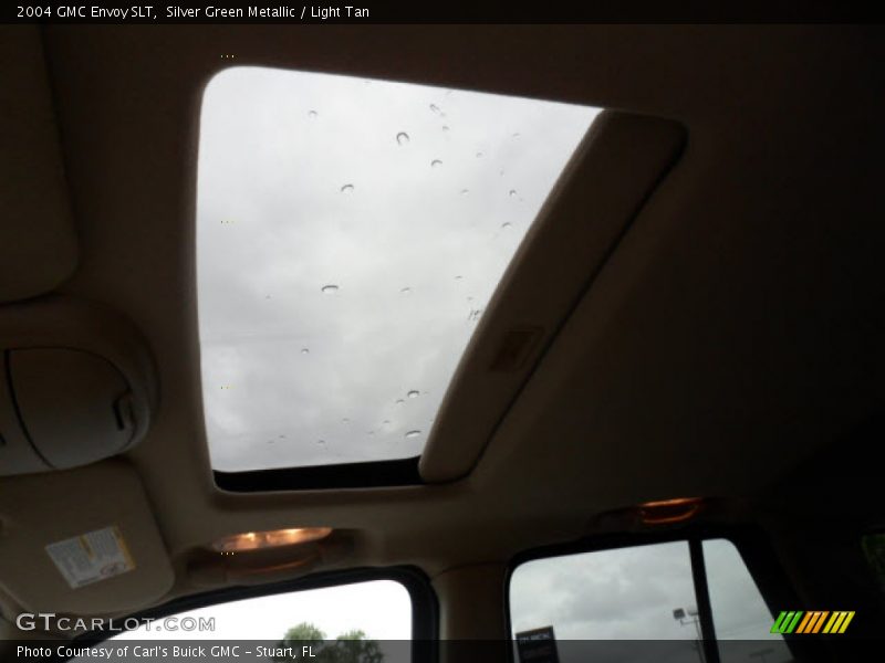Silver Green Metallic / Light Tan 2004 GMC Envoy SLT