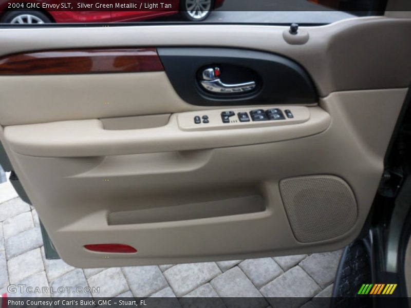 Silver Green Metallic / Light Tan 2004 GMC Envoy SLT