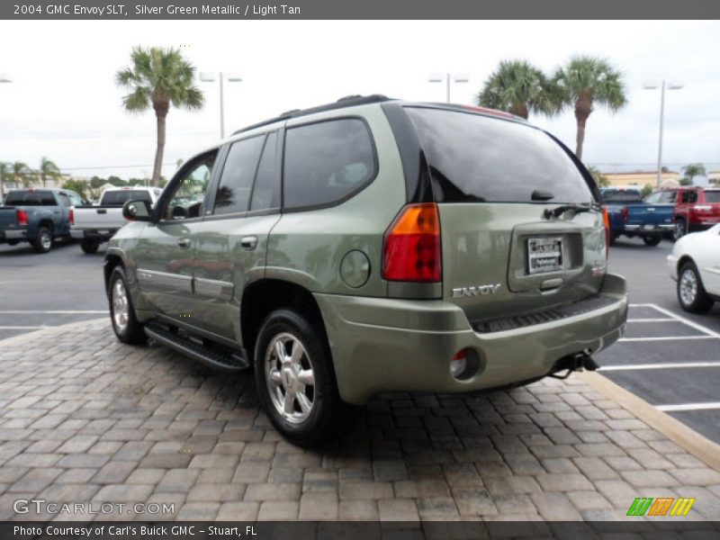 Silver Green Metallic / Light Tan 2004 GMC Envoy SLT