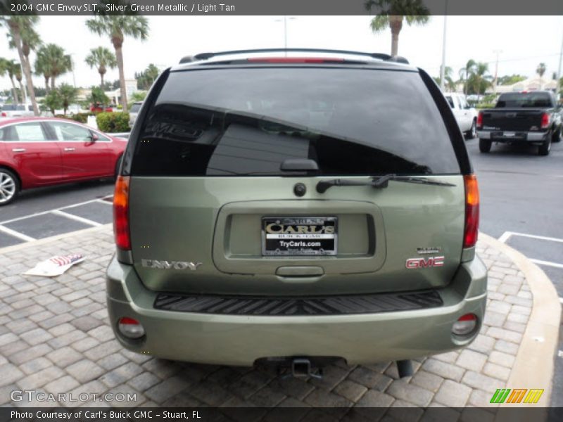Silver Green Metallic / Light Tan 2004 GMC Envoy SLT