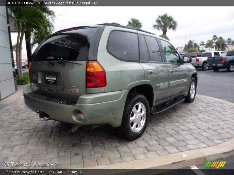 Silver Green Metallic / Light Tan 2004 GMC Envoy SLT