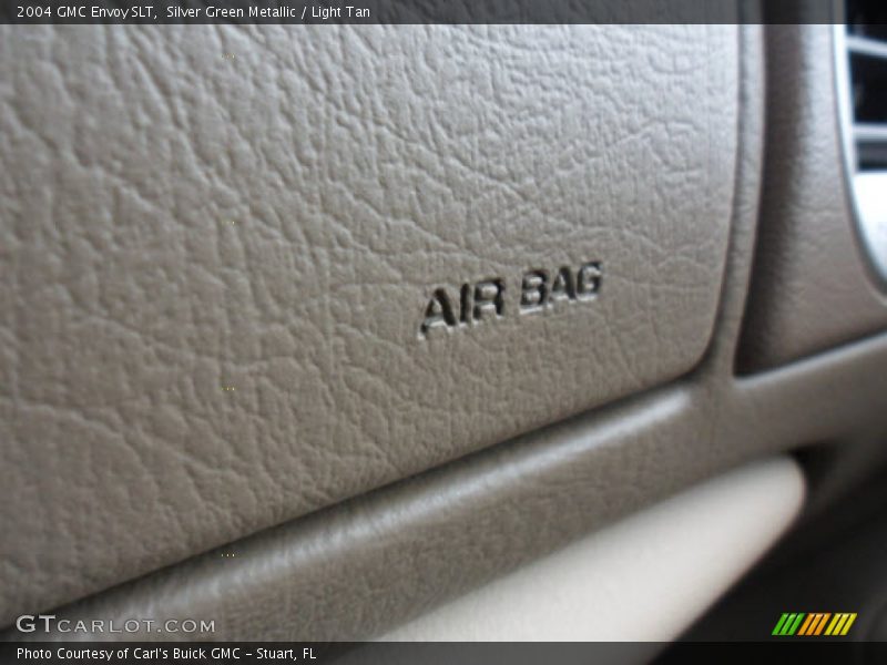 Silver Green Metallic / Light Tan 2004 GMC Envoy SLT
