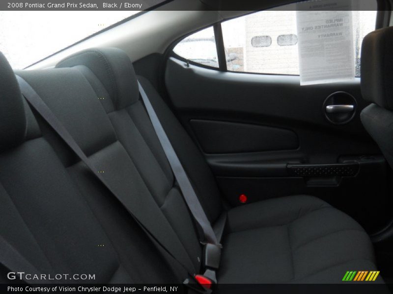 Black / Ebony 2008 Pontiac Grand Prix Sedan