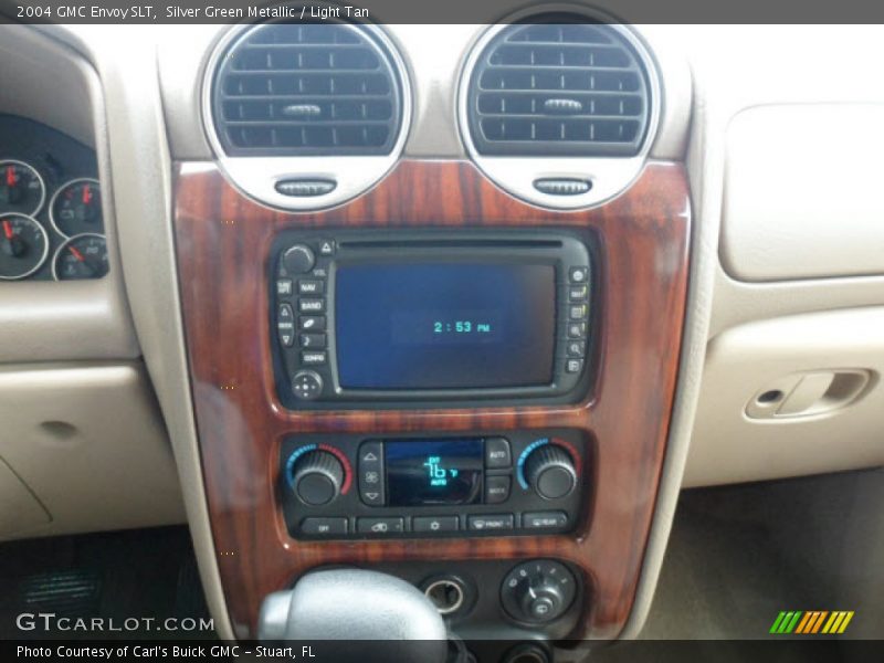 Silver Green Metallic / Light Tan 2004 GMC Envoy SLT