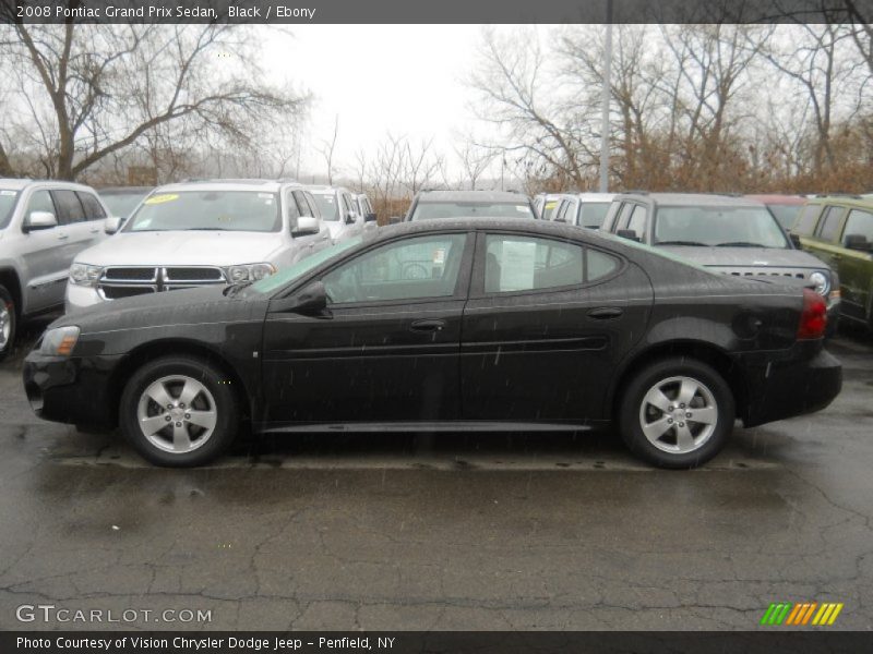 Black / Ebony 2008 Pontiac Grand Prix Sedan