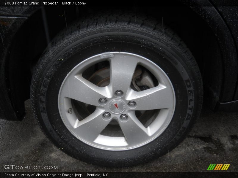 Black / Ebony 2008 Pontiac Grand Prix Sedan