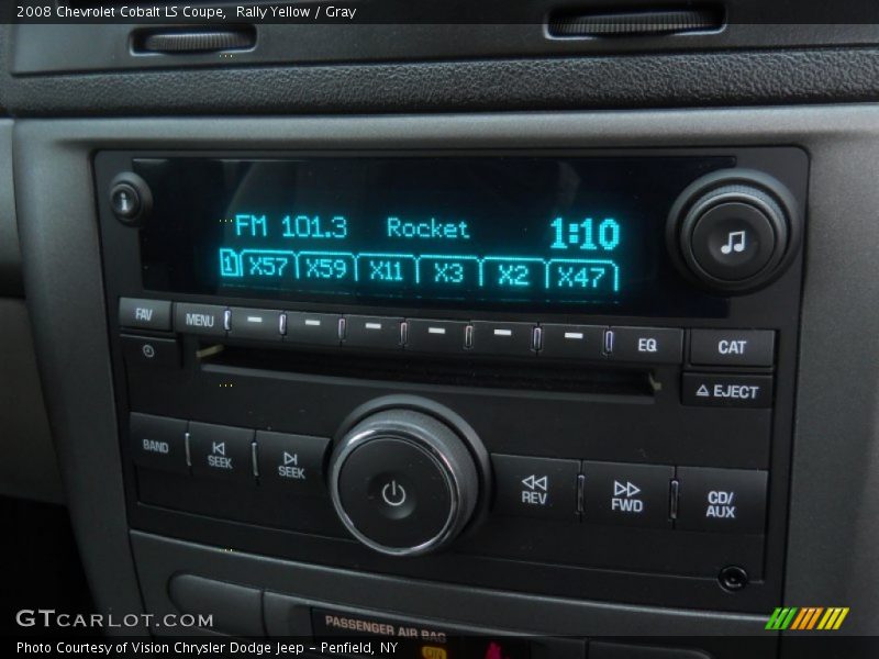 Audio System of 2008 Cobalt LS Coupe