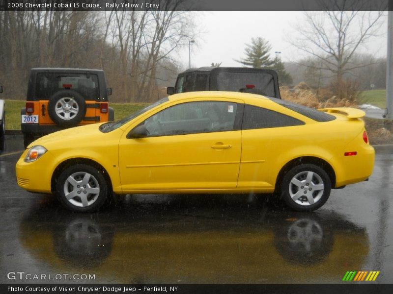  2008 Cobalt LS Coupe Rally Yellow
