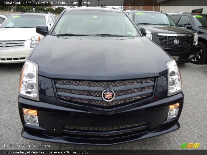 Blue Chip / Cashmere/Cocoa 2008 Cadillac SRX 4 V6 AWD
