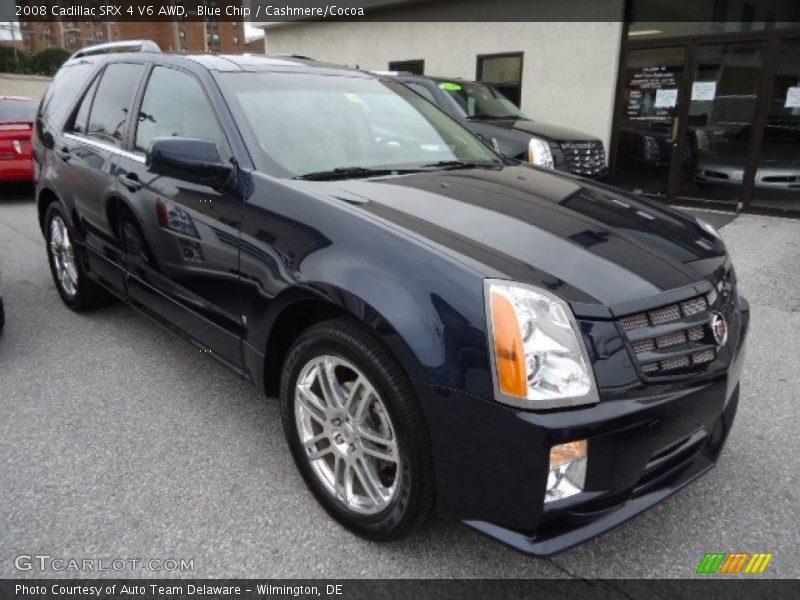 Blue Chip / Cashmere/Cocoa 2008 Cadillac SRX 4 V6 AWD