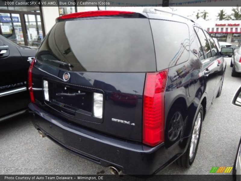Blue Chip / Cashmere/Cocoa 2008 Cadillac SRX 4 V6 AWD