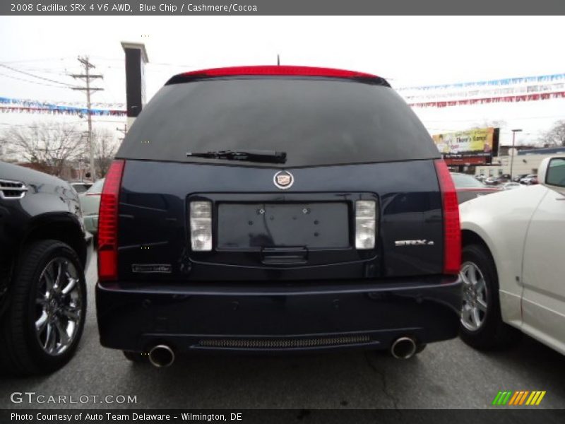 Blue Chip / Cashmere/Cocoa 2008 Cadillac SRX 4 V6 AWD