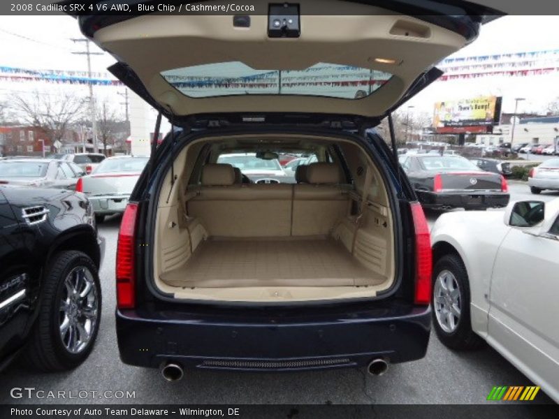 Blue Chip / Cashmere/Cocoa 2008 Cadillac SRX 4 V6 AWD