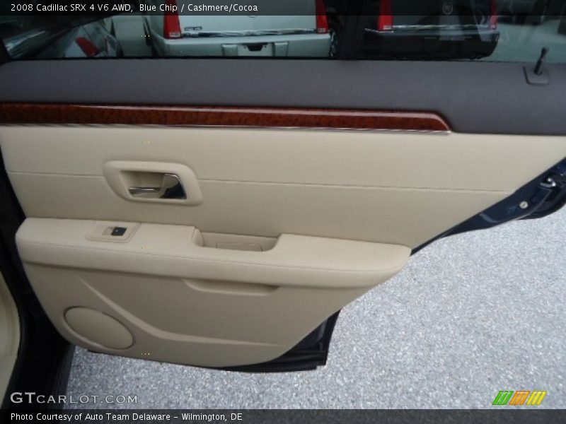 Blue Chip / Cashmere/Cocoa 2008 Cadillac SRX 4 V6 AWD